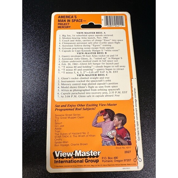 Vintage View-Master Spaceport USA NASA Kennedy 3 Reel Set 21 3D Pics - Picture 4 of 6